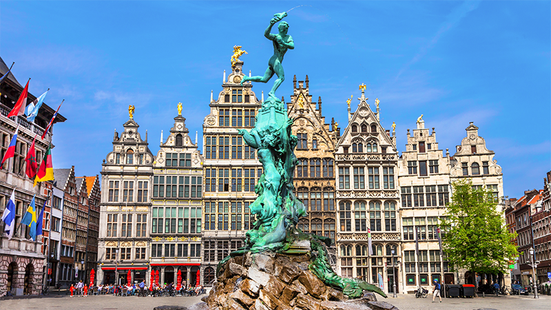 Antwerpen med belgiska smaker